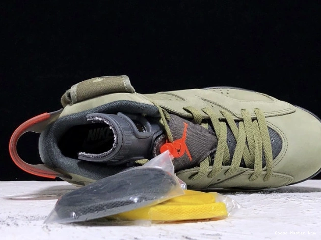 Air Scott Travis 6 Olive CN1084-200 x Medium Jordan 0816